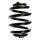 Suspension spring rear axle coil spring Ø 163mm SPIDAN