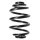 Suspension Spring Rear Axle Mini Block SPIDAN for BMW 3er Compact