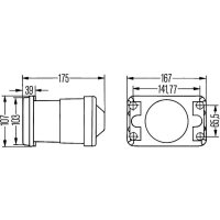 Scheinwerfereinsatz Scheinwerfer rechts DE Halogen HELLA für IKARUS