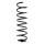 Suspension spring rear axle coil spring Ø117mm SPIDAN for e.g. SAAB 45786