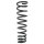 Suspension Spring Front Axle Coil spring with constant wire diameter SPIDAN for e.g. ALFA ROMEO 156