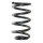 Fahrwerksfeder Hinterachse Schraubenfeder Ø122mm SPIDAN für u.a. ALFA ROMEO