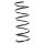 Suspension Spring Front Axle Coil spring with constant wire diameter SPIDAN for e.g. FORD Mondeo II