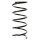 Suspension Spring Front Axle Coil spring with constant wire diameter SPIDAN for e.g. FORD Mondeo II