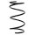 Suspension Spring Front Axle Coil spring with constant wire diameter SPIDAN for e.g. MAZDA 626 V Hatchback