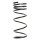 Suspension Spring Rear Axle Coil spring with constant wire diameter SPIDAN for MAZDA MX-3