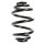 Suspension Spring Rear Axle Mini Block SPIDAN for e.g. BMW 3er