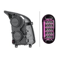 Main headlamp left 12 V H7/H7 halogen HELLA