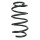 Suspension spring front axle coil spring Ø160mm SPIDAN for e.g. FORD C-Max II
