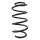 Suspension spring front axle coil spring Ø155mm SPIDAN for e.g. FORD C-Max II