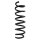 Suspension spring front axle coil spring Ø115mm SPIDAN for e.g. BMW 5 Series Gran
