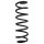 Suspension spring front axle coil spring Ø114mm SPIDAN for e.g. BMW 5 Series
