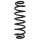 Suspension spring rear axle coil spring Ø112mm SPIDAN for e.g. SKODA Kodiaq