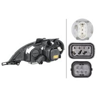 Main headlamp right 12 V W5W halogen HELLA for...