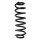 Suspension spring rear axle coil spring Ø111mm SPIDAN for e.g. VW Tiguan