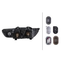 Headlights right DE FF Halogen HELLA for BMW 5 (E39)