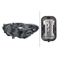 Headlight right 12 V H7/H7 FF HELLA Lighting Expertise suitable for BMW 1 Series