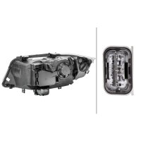 Main headlight right 12 V PY24W Halogen HELLA for BMW 3...