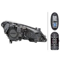 Left main headlight 12 V LED halogen HELLA for...