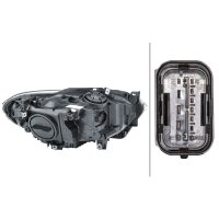 Left main headlight 12 V H6W halogen HELLA for BMW 1...