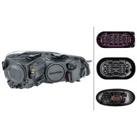 Main headlamp left 12 V D1S Bi-Xenon HELLA for VW Golf VI...
