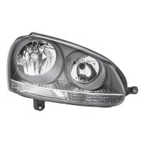 Main headlight right 12 V H7/H7 halogen HELLA for VW Golf...