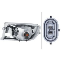 Nebelscheinwerfer rechts Halogen HELLA für SKODA OCTAVIA II Combi (1Z5)