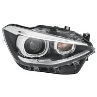 Main headlight right 12 V PY21W Bi-Xenon HELLA for BMW 1...