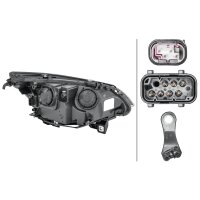 Left main headlight 12 V PY21W Halogen HELLA for BMW 5...