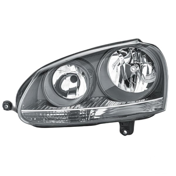 Main headlight left 12 V PY21W Halogen HELLA for VW Golf V and others