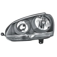 Main headlight left 12 V PY21W Halogen HELLA for VW Golf...