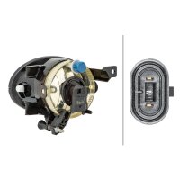 Nebelscheinwerfer rechts FF HELLA für VW TOUAREG VW UP