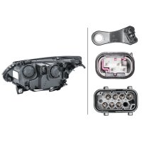 Main headlight right 12 V PY21W Halogen HELLA for BMW 5...