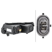 Nebelscheinwerfer rechts FF HELLA für VW POLO V (6R1/ 6C1)