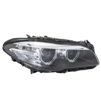 Headlamp right 12 V D1S LED HELLA for BMW 5 Series and...