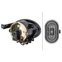 Nebelscheinwerfer links FF HELLA für VW TOURAN (1T1/ 1T2)