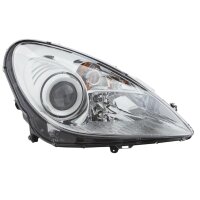 Hauptscheinwerfer rechts 12 V H7/H7 Halogen HELLA für MERCEDES-BENZ SLK