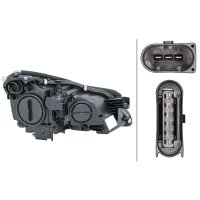 Scheinwerfer links Halogen HELLA für MERCEDES CLS (C219)