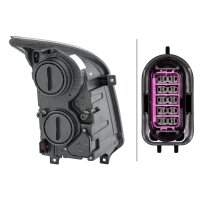 Hauptscheinwerfer links 12 V P21/5W FF HELLA für VW...