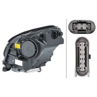 Main headlamp right 12 V D2S/H7 Bi-Xenon HELLA for...