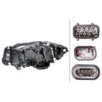 Main headlight right LED HELLA for BMW 5 Series and others