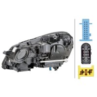 Headlamp right 12 V LED HELLA for MERCEDES-BENZ E-Class...