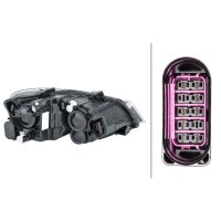 Main headlight left 12 V W5W halogen HELLA for VW Polo...