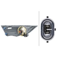Nebelscheinwerfer links FF HELLA für FORD MONDEO IV (BA7)
