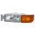 Headlight left 24 V P21W Bulb technology HELLA suitable for e.g. MAN TGS