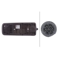 Rückleuchte rechts mit Seitenmarkierungslicht (LED) 24 V LED HELLA für DAF MAN VW ROSENBAUER