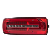 Left combination rearlight 24 V LED HELLA