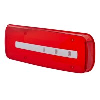 Lichtscheibe, Rückleuchte rechts mit Umrisslicht LED...