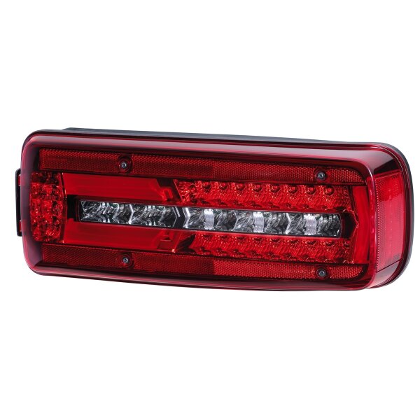 Rear Light left 24 V LED HELLA Light-Expertise suitable for e.g. MAN