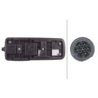 Left combination rearlight 24 V LED HELLA